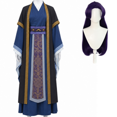 The Apothecary Diaries 3 (2026) Jinshi Blue Black Set Outfits Cosplay Costume