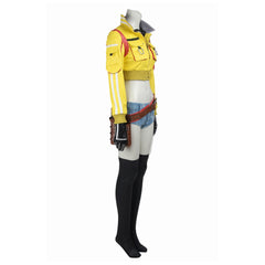 Final Fantasy VII Rebirth 2024 Cindy Aurum Yellow Set Outfits Cosplay Costume Halloween Carnival Suit