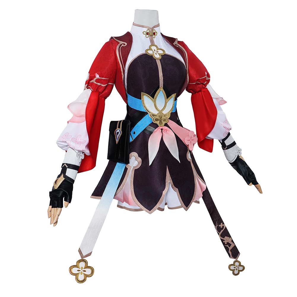 Game Honkai: Star Rail March 7th Swordmaster Set Outfits Cosplay Costume Halloween Carnival Suit