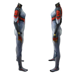 Mv Rivals (2025) Peni Parker Gray Red Jumpsuit Outfits Cosplay Costume