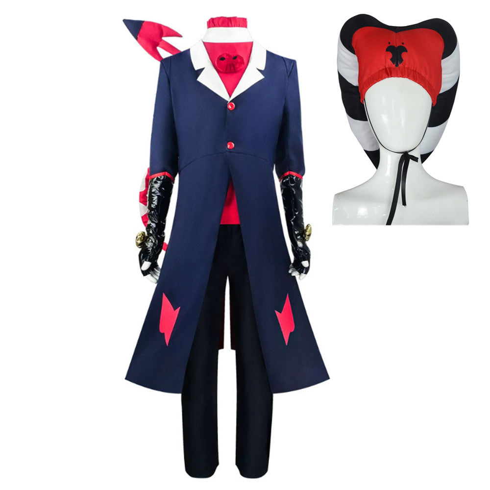 TV Hazbin Hotel 2024 Helluva Boss Blitz Cosplay Costume Outfits Halloween Carnival Suit