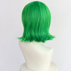 Movie Inside Out 2 (2024) Disgust Green Wig Cosplay Accessories Halloween Carnival Props