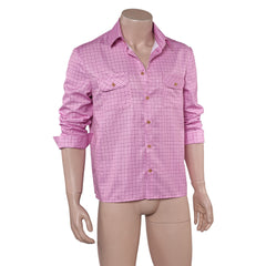 28 Years Later (2025) Jamie Pink Gingham Shirt Outfits Cosplay Costume