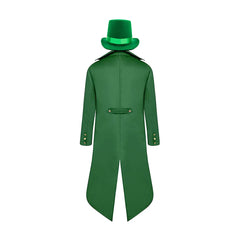 Steampunk Retro St. Patrick‘s Day Cosplay Costume Outfits Halloween Carnival Suit