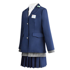 Anime The Dangers In My Heart Season 2 (2024) Luminasta Blue Uniform Set Outfits Cosplay Costume Halloween Carnival Suit