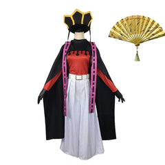 Anime Douma Red Set Outfits Cosplay Costume Halloween Carnival Suit