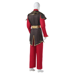 Avatar: The Last Airbender (2024) Azula Red Outfits Cosplay Costume Halloween Carnival Suit