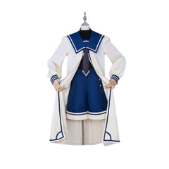 Anime Black Butler Season 4: Public School Arc (2024) Ciel Phantomhive White Outfits Cosplay Costume Halloween Carnival Suit