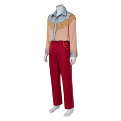 Movie Back To The Future Marty McFly Cowboy Outfits Cosplay Costume Halloween Carnival Suit