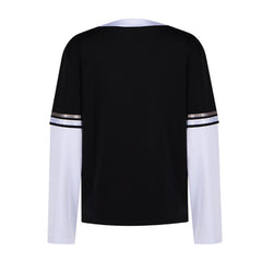 The Addams Family (2025) Black White Long Sleeve Shirt Cosplay Costume Halloween Suit