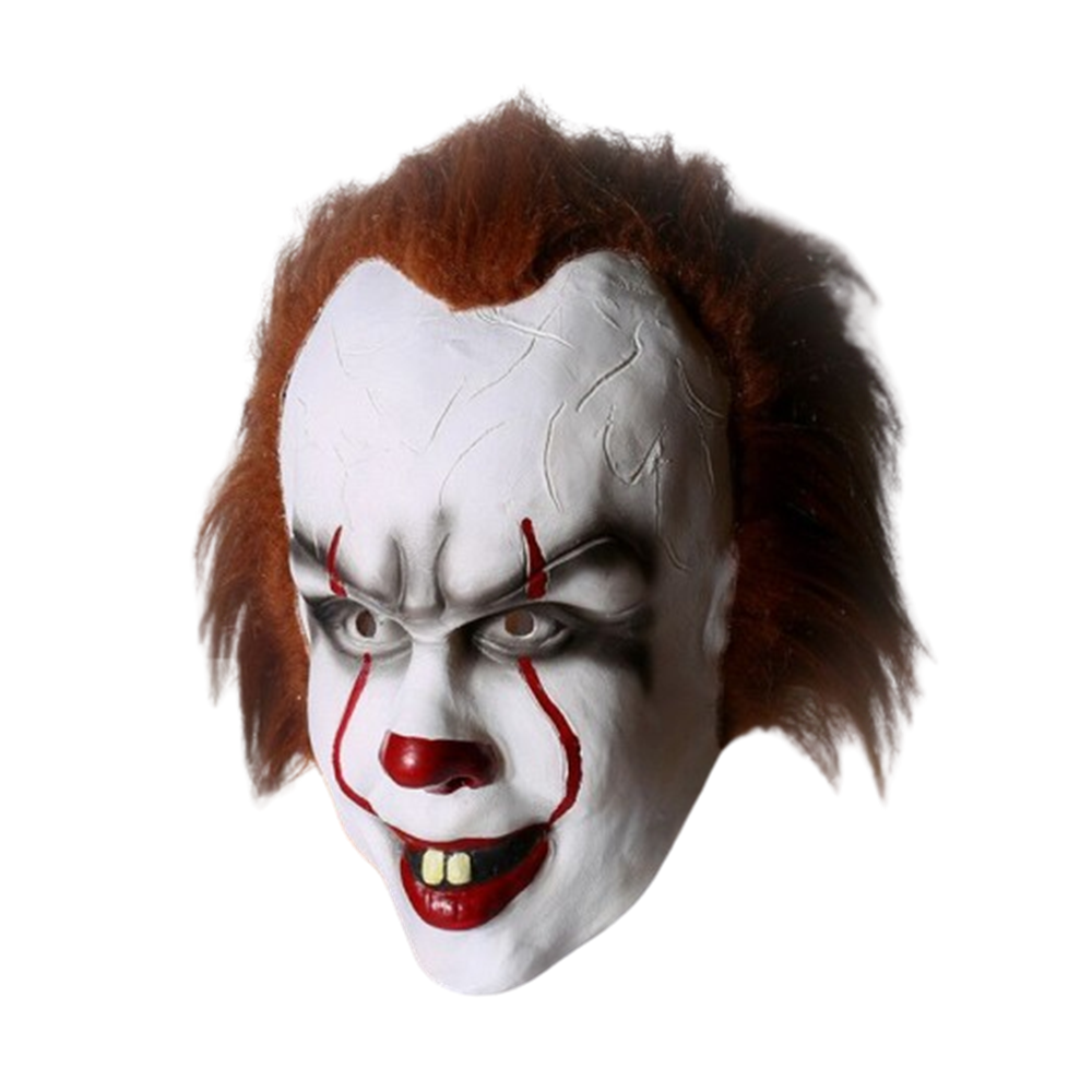 2017 IT Movie Pennywise The Clown Mask Cosplay Props Halloween Carnival Props