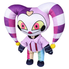 Helluva Boss Fizzarolli Clown Cosplay Plush Toys Cartoon Soft Stuffed Dolls Mascot Birthday Xmas Gift