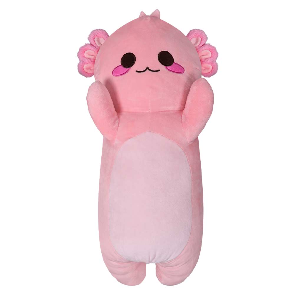 Cute Panda Axolotl Cosplay Plush Long Pillow Toys Cartoon Soft Stuffed Dolls Mascot Birthday Xmas Gift - Original