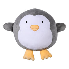 Christmas Elk Deer Penguin Cosplay Plush Toys Round Pillow Cartoon Soft Stuffed Dolls Mascot Birthday Xmas Gift - Original