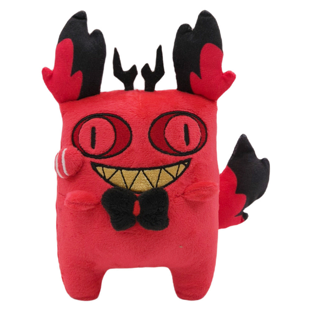 TV Hazbin Hotel (2024) Alastor Cat Cosplay Plush Toys Cartoon Soft Stuffed Dolls Mascot Birthday Xmas Gift