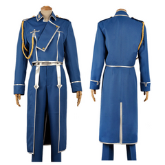 Fullmetal Alchemist Roy Mustang Cosplay Costume Outfits Halloween Carnival Party Disguise Suit