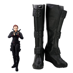 Captain America 3 Civil War Black Widow Cosplay Shoes Boots