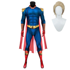 TV The Boys 3 Homelander Cosplay Costume Jumpsuit Cloak Outfits Halloween Carnival Suit