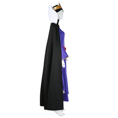 Snow White Evil Queen Purple Dress Cloak Set Outfits Cosplay Costume