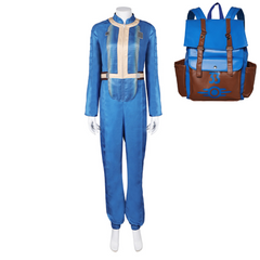 TV Fallout (2024) Lucy Blue Jumpsuit Outfits Cosplay Costume Halloween Carnival Suit