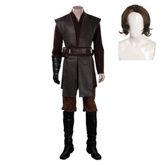 Movie Star Wars Anakin Skywalker Outfits Halloween Carnival Suit Cosplay Costume