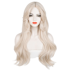 Movie Barbie 2023 Barbie Cosplay White Wig Heat Resistant Synthetic Hair Carnival Halloween Party Props