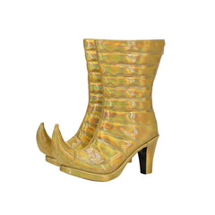 Anime Dio Brando Golden Boots Cosplay Shoes Accessory Halloween Props