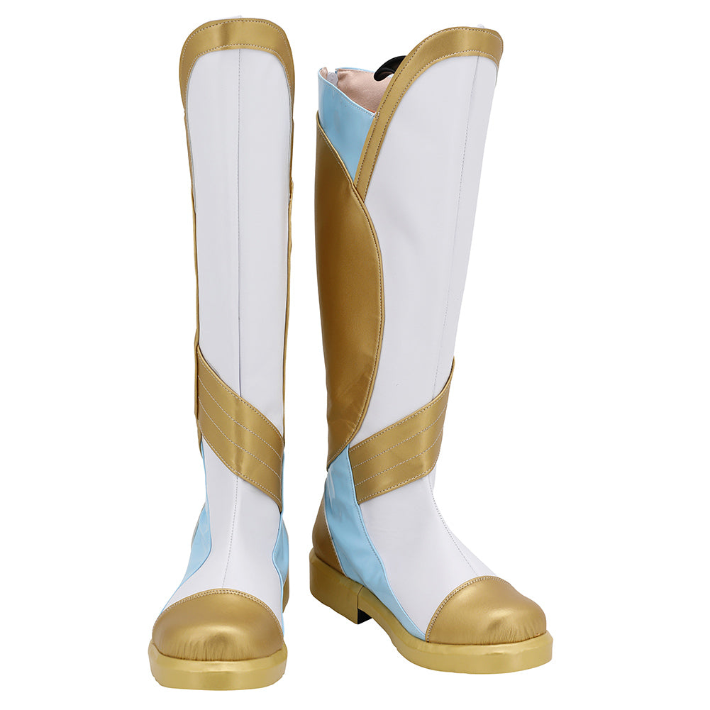 She-Ra - Princess of Power She-Ra White Shoes Boots Cosplay Accessories Halloween Carnival Props