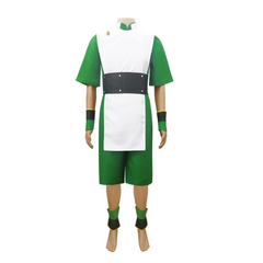 Avatar: The Last Airbender Toph Beifong Green Set Outfits Cosplay Costume Halloween Carnival Suit