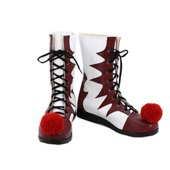 2017 IT Movie Pennywise The Clown Boots Cosplay Shoes Halloween Carnival Suit