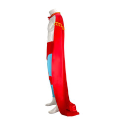 Nacho Libre Nacho Red Wrestler's Cloak Robe Cape Set Cosplay Costume Halloween Carnival Suit