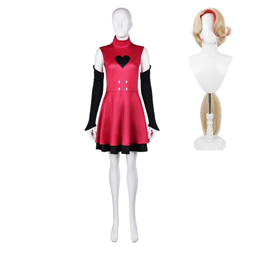 TV Hazbin Hotel (2024) Charlie Morningstar Dress Outfits Cosplay Costume Halloween Carnival Suit