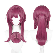 Game Honkai: Star Rail Kafka Cosplay Wig Heat Resistant Synthetic Hair Carnival Halloween Party Props