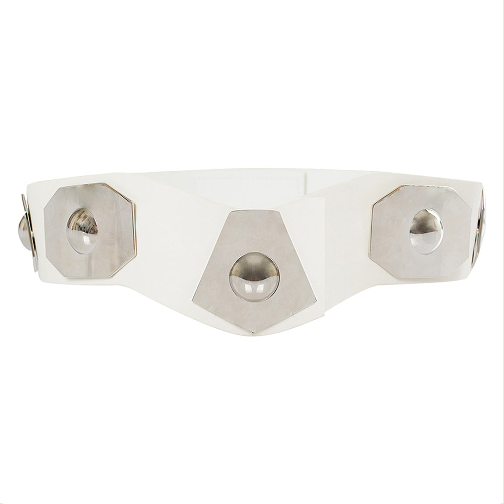 Movie Princess Leia Belt Adjustable White Halloween Carnival Props 成功