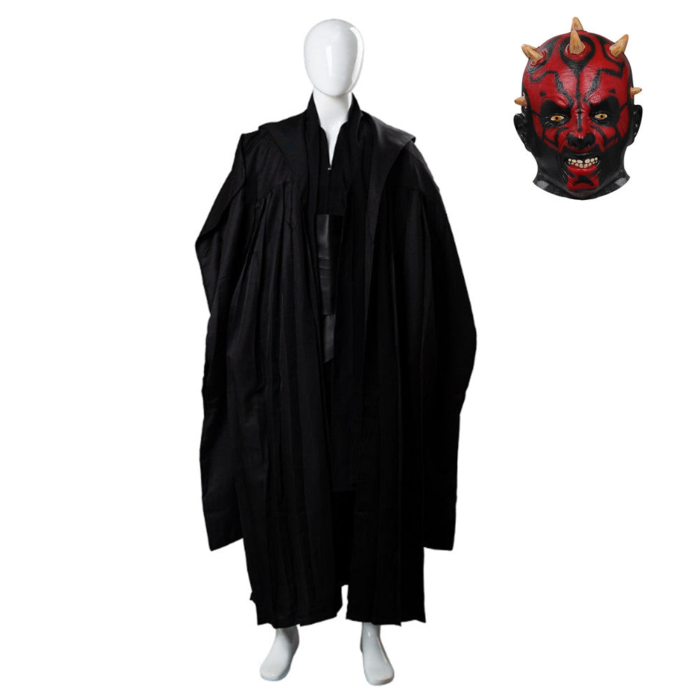 Darth Maul Tunic Robe Outfits Cosplay Costume Halloween Carnival Suit