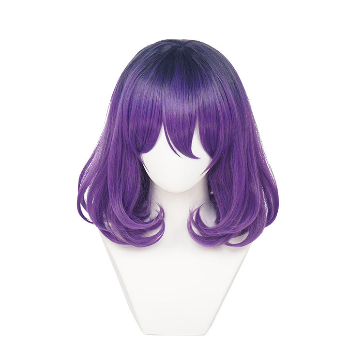 Anime Vermeil in Gold Vermeil Purple Wigs Cosplay Accessories Halloween Carnival Props