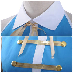 Anime Lucy Heartfilia Blue Set Outfits Cosplay Costume Halloween Carnival Suit