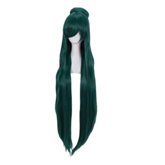 Anime Sailor Moon Meiou Setsuna Green Wigs Cosplay Accessories Halloween Carnival Props