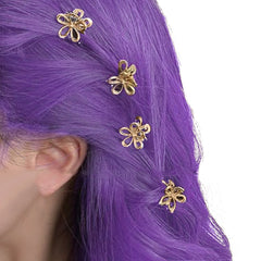 KPop Demon Hunters (2025) Rumi False Nails Necklace Earrings Hair Clips Cosplay Accessories Props - Original