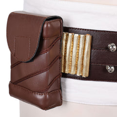 Adult Kids Obi-Wan Kenobi Brown Belt Waistbag Waistband Cosplay Accessories Props