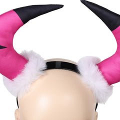 Hazbin Hotel (2024) Verosika Mayday Demon Horns Cosplay Accessories Halloween Props