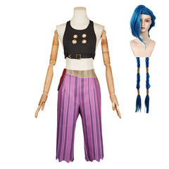 Arcane: League Of Legends 2 (2024) Jinx Prison Set Outfits Cosplay Costume