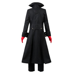 Game Persona 5 Joker Black Outfit Cosplay Costume Halloween Carnival Halloween Carnival Suit