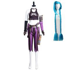 League of Legends-LoL Jinx Cosplay Costume Uniform Outfits Halloween Carnival Suit