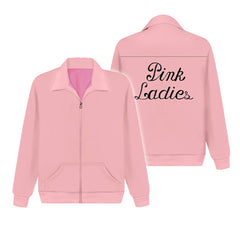 Grease: Rise of the Pink Ladies Cosplay Costume Coat Outfits  Halloween Carnival Party Disguise Suit