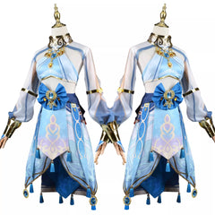 Game Genshin Impact Nilou Blue Suit Cosplay Costume Outfits Halloween Carnival Suit