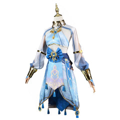 Game Genshin Impact Nilou Blue Suit Cosplay Costume Outfits Halloween Carnival Suit