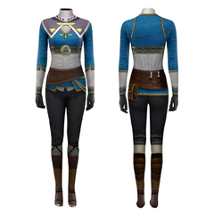 The Legend of Zelda Zelda Princess Cosplay Costume Jumpsuit Outfits Halloween Carnival Suit