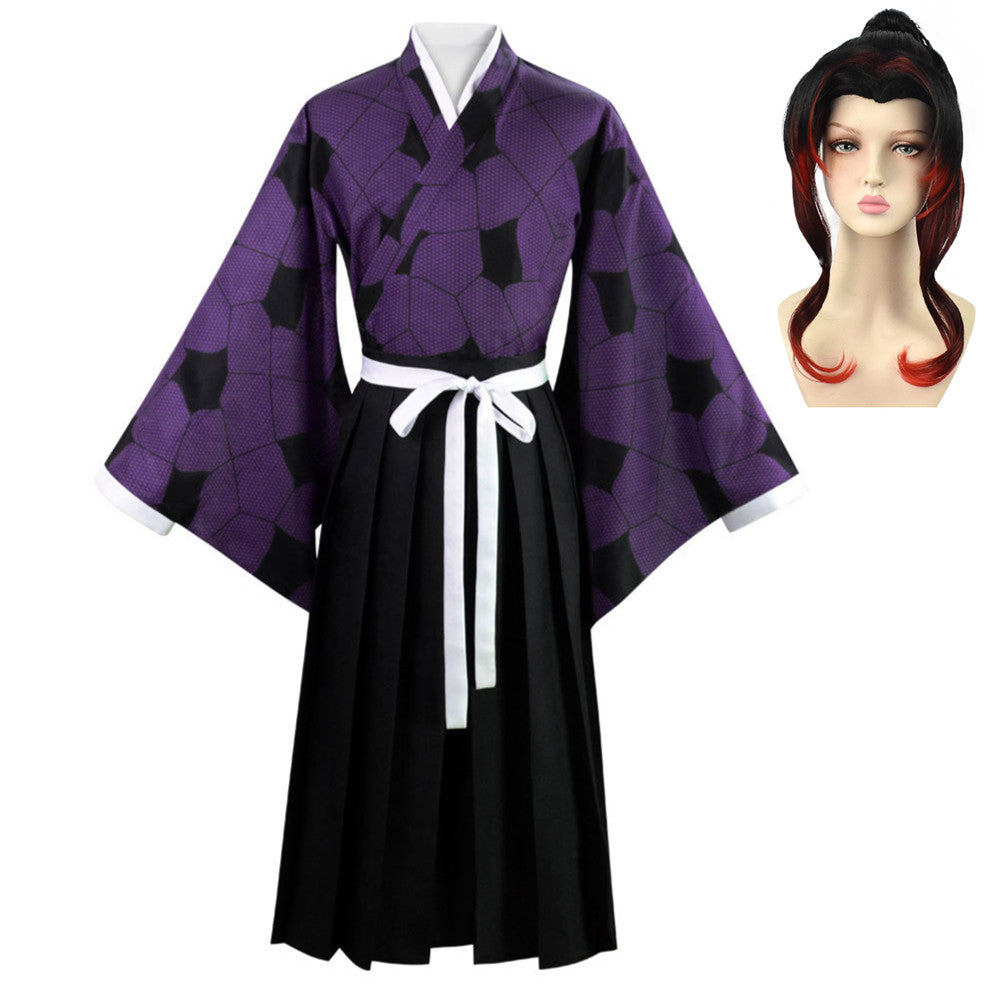 Kokushibo Cosplay Costume Outfits Halloween Carnival Suit