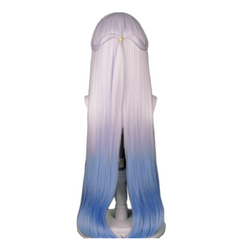 Honkai: Star Rail 2023 Jingliu White And Blue Wigs Cosplay Accessories Halloween Carnival Props